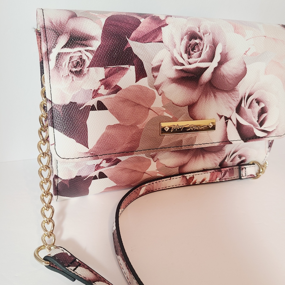 Betsey Johnson Floral Women's Crossbody/Clutch - Picture 6 of 10